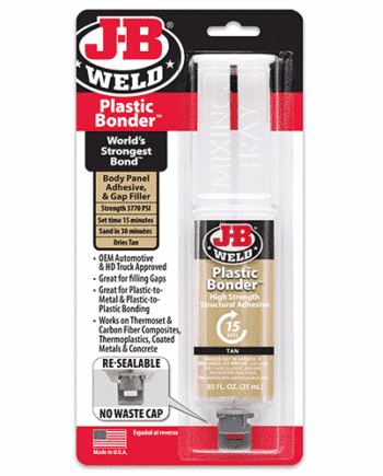 JB Weld - PlasticBonder, Tan