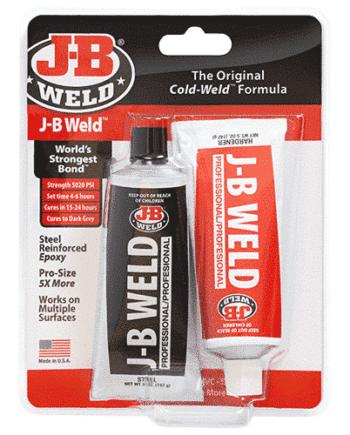 JB Weld Industrial Professional Size
