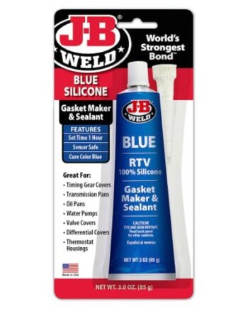 JB Weld Blue Silicone - Gasket Maker & Sealant, 85gr