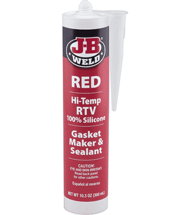 JB Weld HiTemp Red Silicone Pro Size 300ml