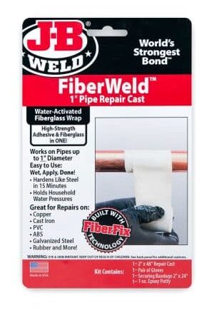 JB Weld FiberWeld 1" Pipe Repair Cast
